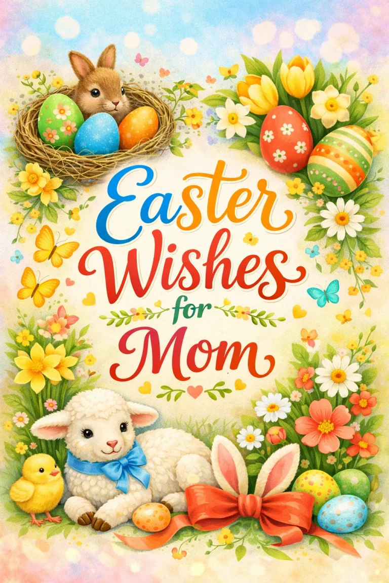 "Easter Wishes for Mom"