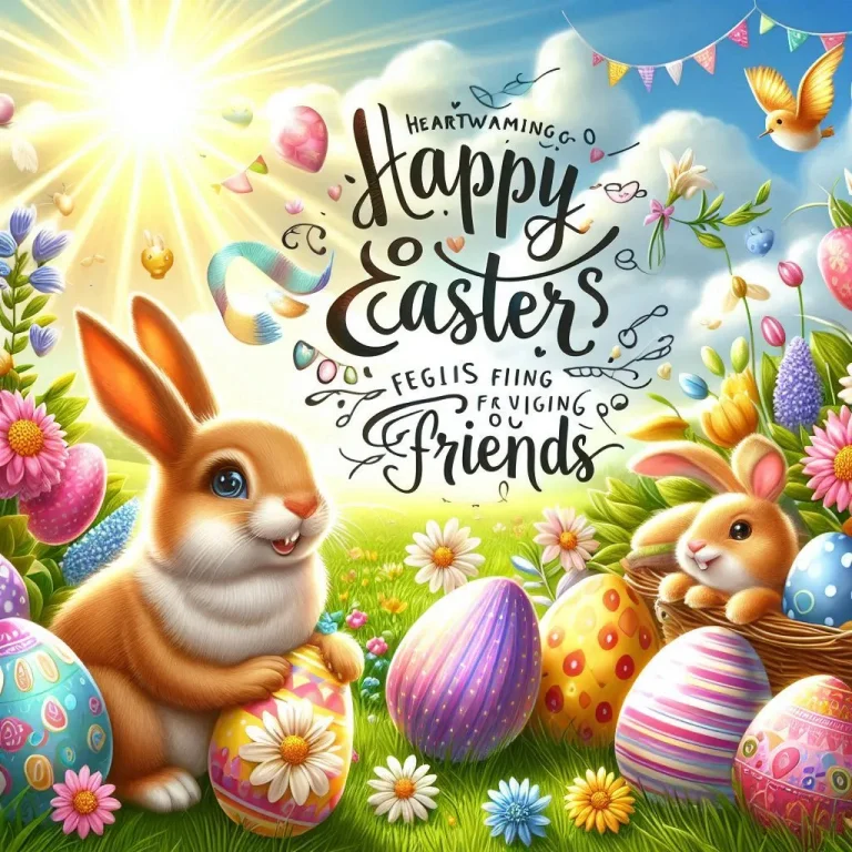 "Short Easter Quotes for Friends"