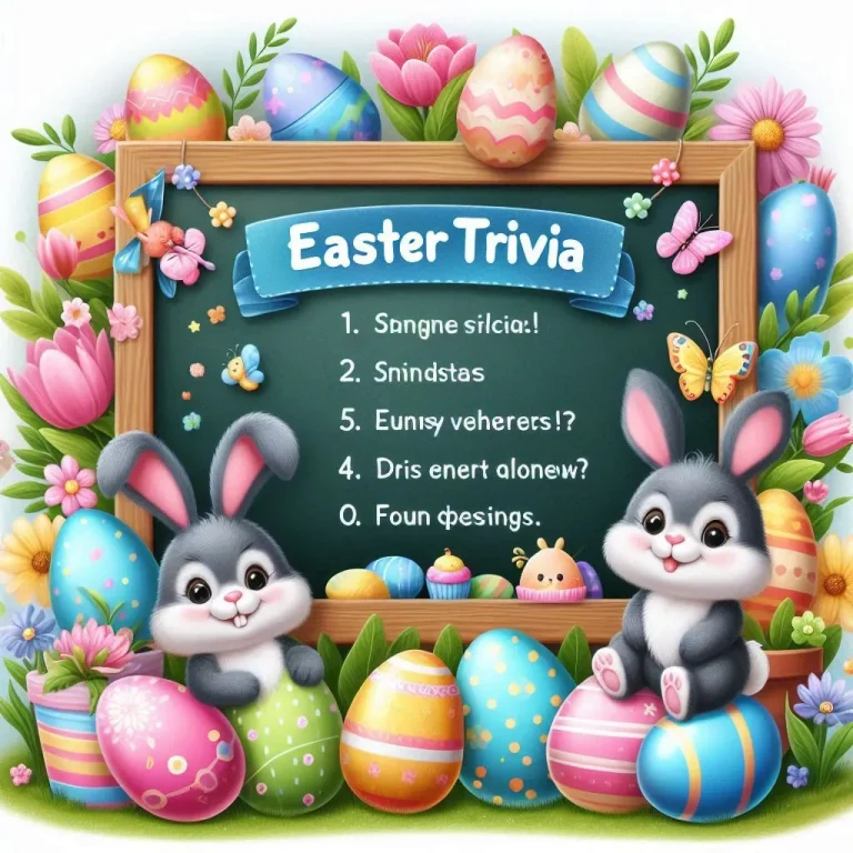 "Easter Trivia Questions And Answers For Kids"