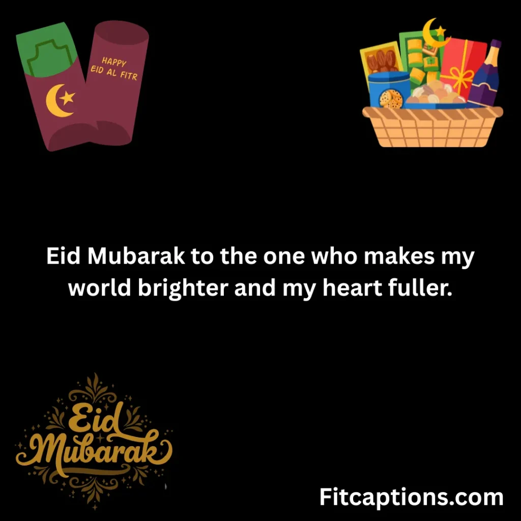 "Eid Mubarak Wishes for Love"