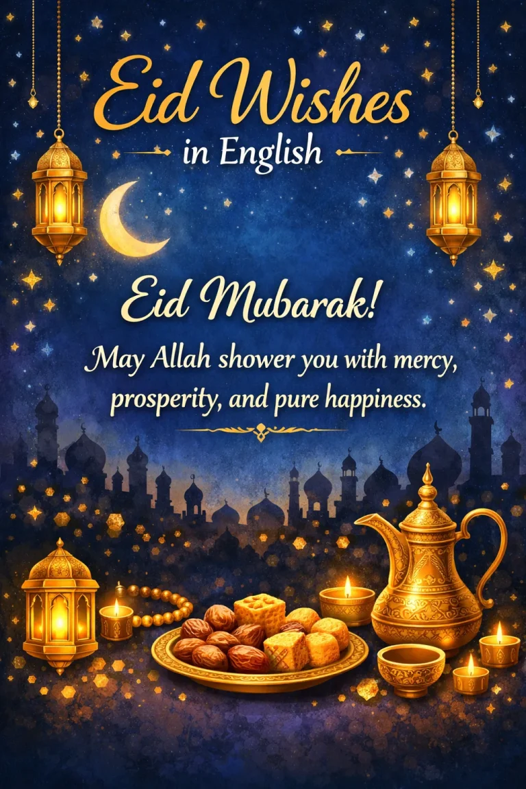 "Eid Wishes in English"