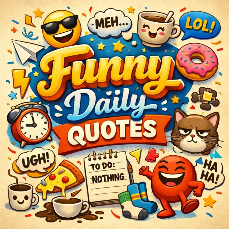 "Funny Daily Quotes"