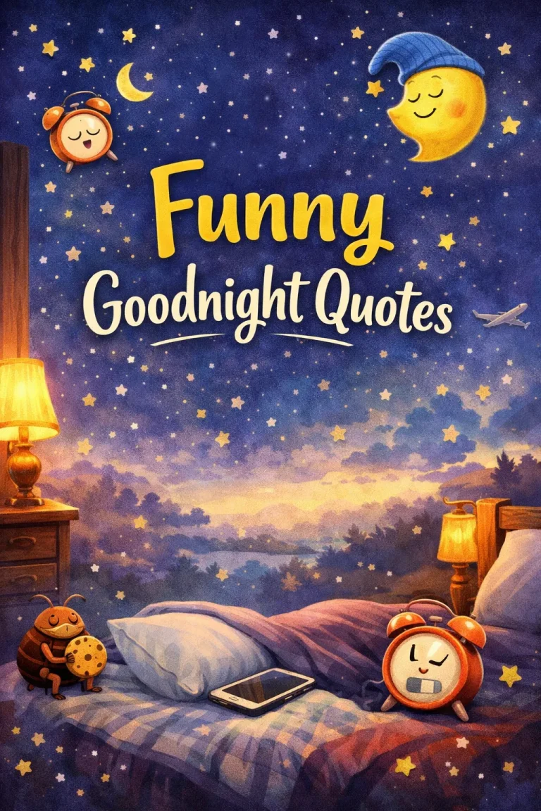 "Funny Goodnight Quotes"