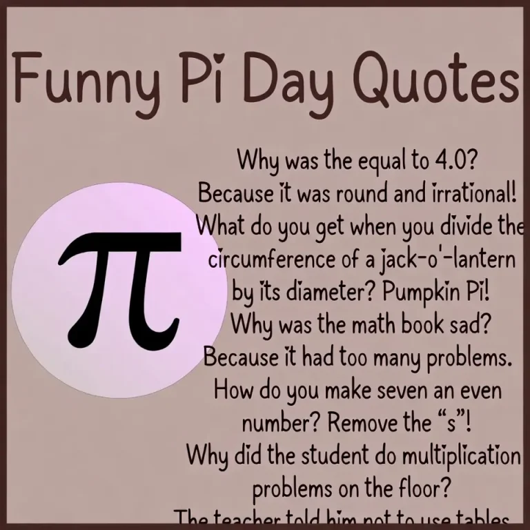 "Funny Pi Day Quotes"