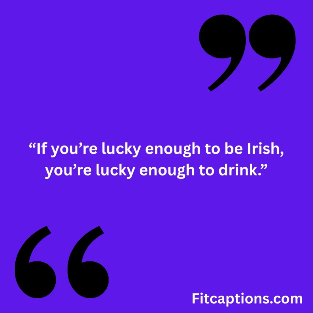 "Funny St Patrick's Day Quotes"