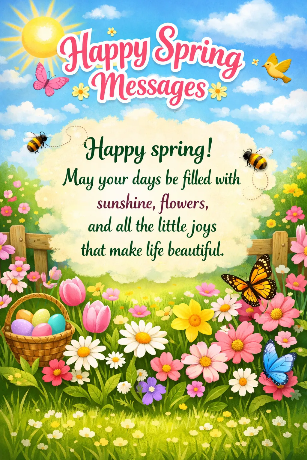"Happy Spring Messages"
