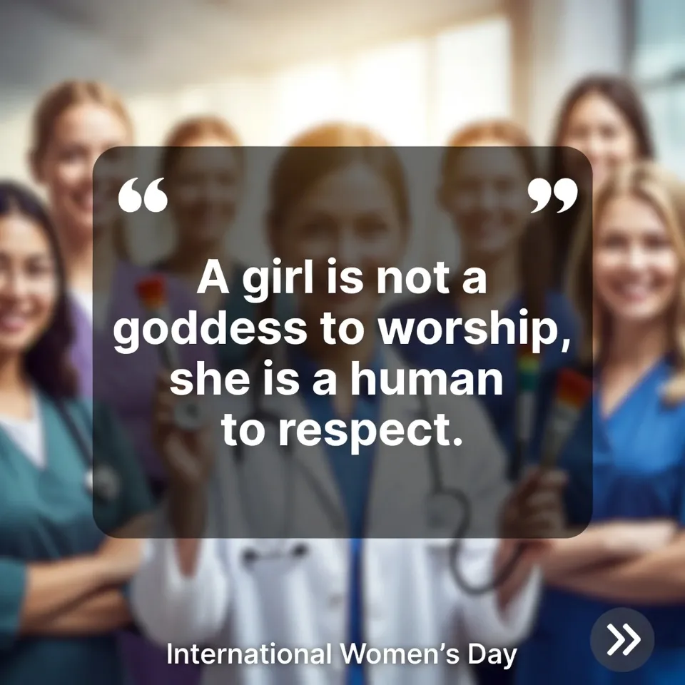 'International Women's Day Quotes For Daughter In English'