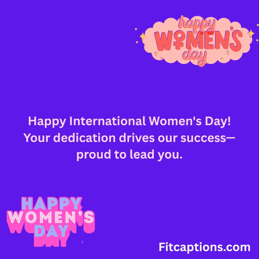 "International Women’s Day Wishes to Colleagues"