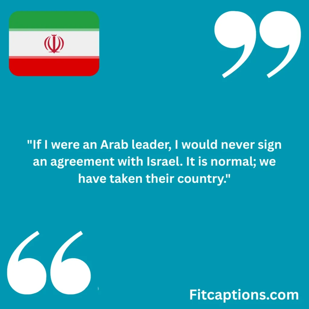 "Iran War Quotes"