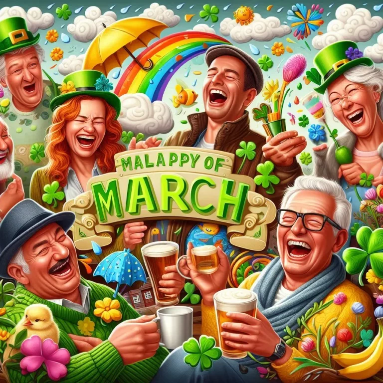 "March Jokes For Adults"