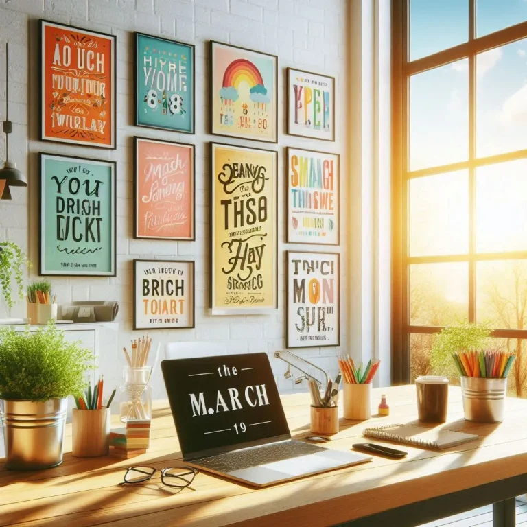 "March Motivational Quotes for Work"