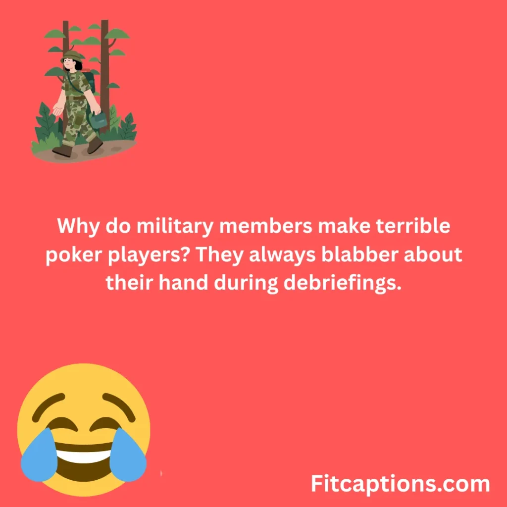 "Military Jokes for Adults"