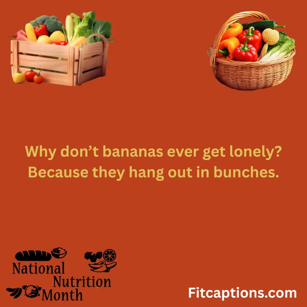 "National Nutrition Month Jokes"