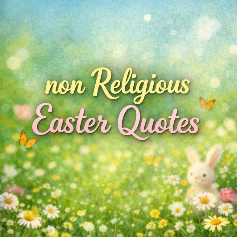 "Non Religious Easter Quotes"