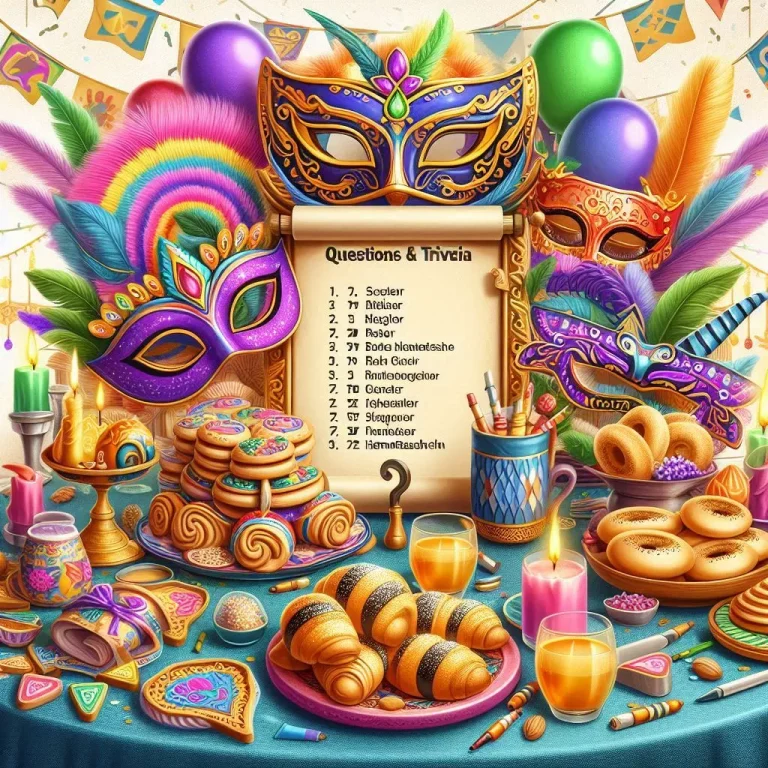 Purim Trivia Questions And Answers