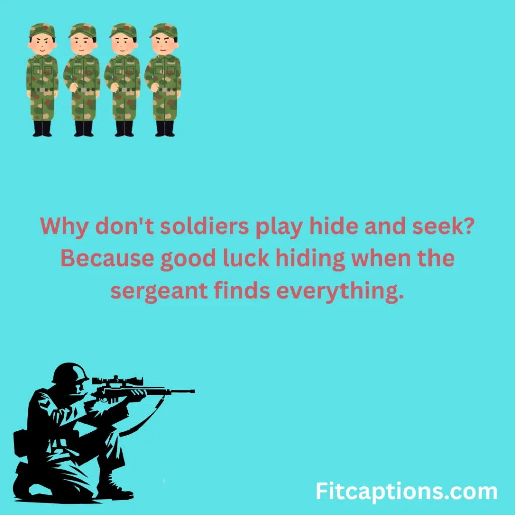 "Short Military Jokes"