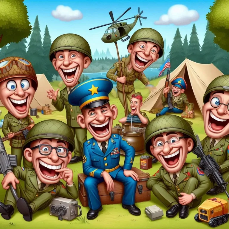 'Short Military Jokes"
