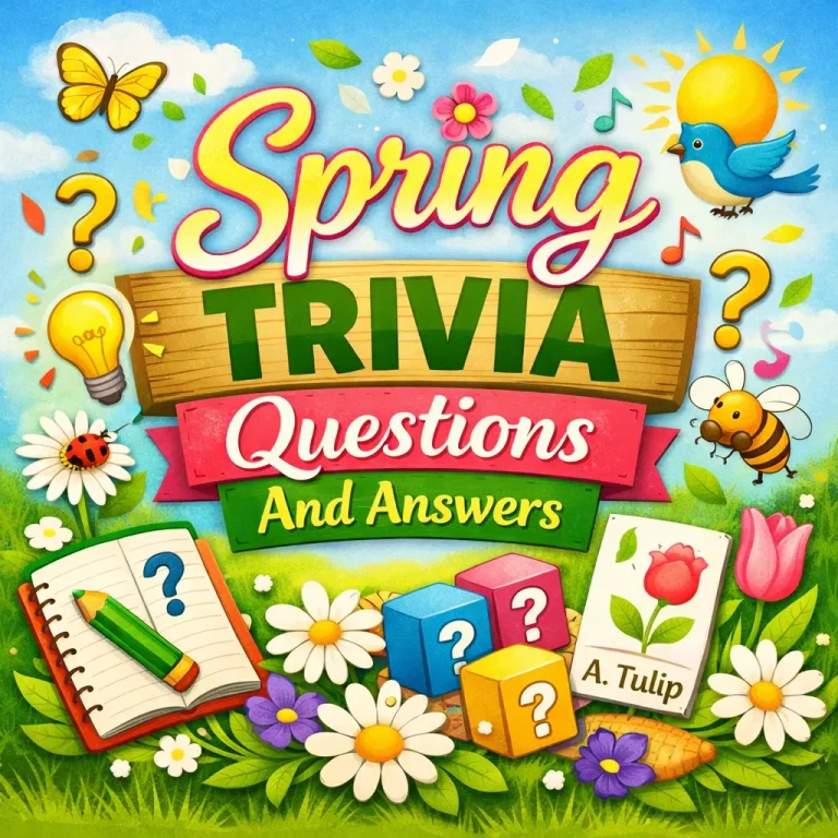 Spring Trivia Questions And Answers