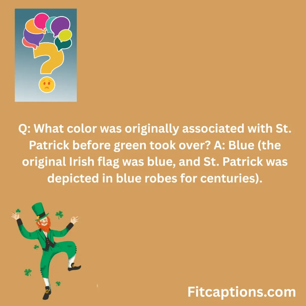 St Patricks Day Trivia Questions And Answers 2
