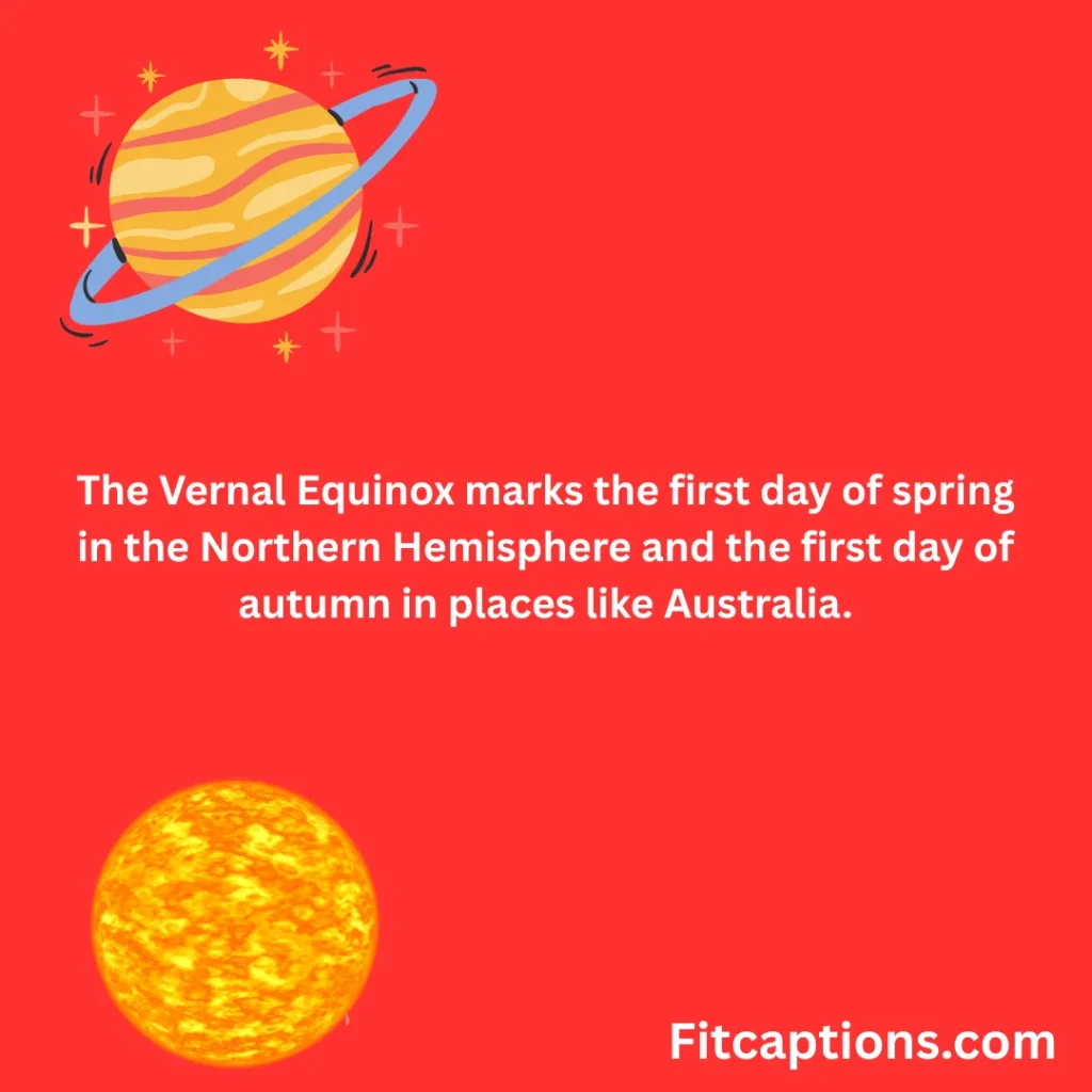 "Vernal Equinox Fun Facts"