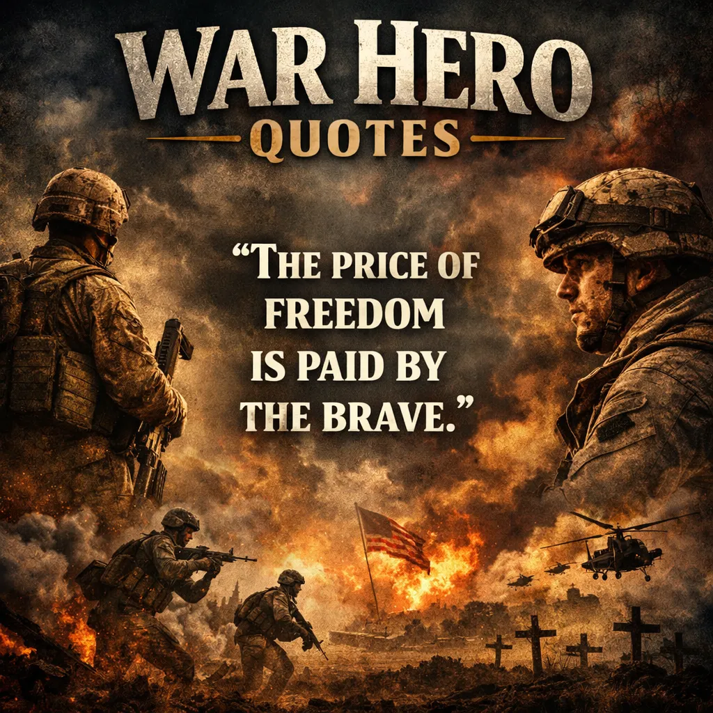 'War Hero Quotes'