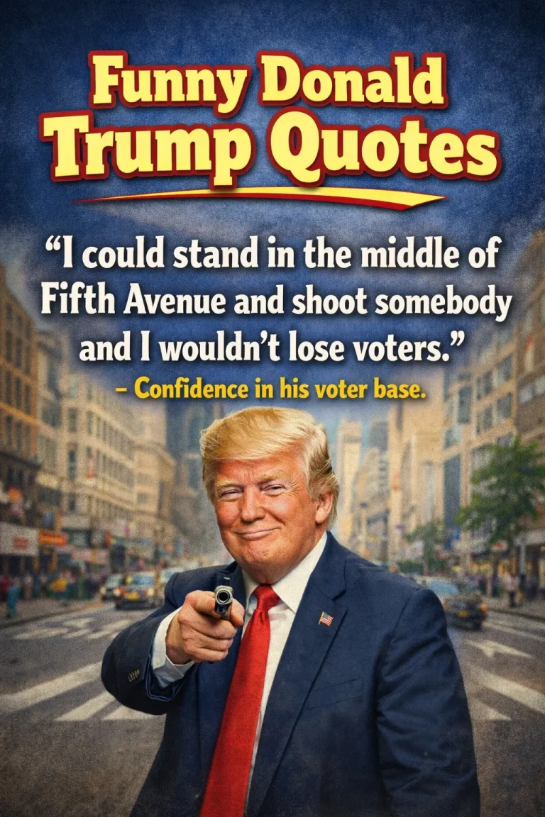 "Funny Donald Trump Quotes"