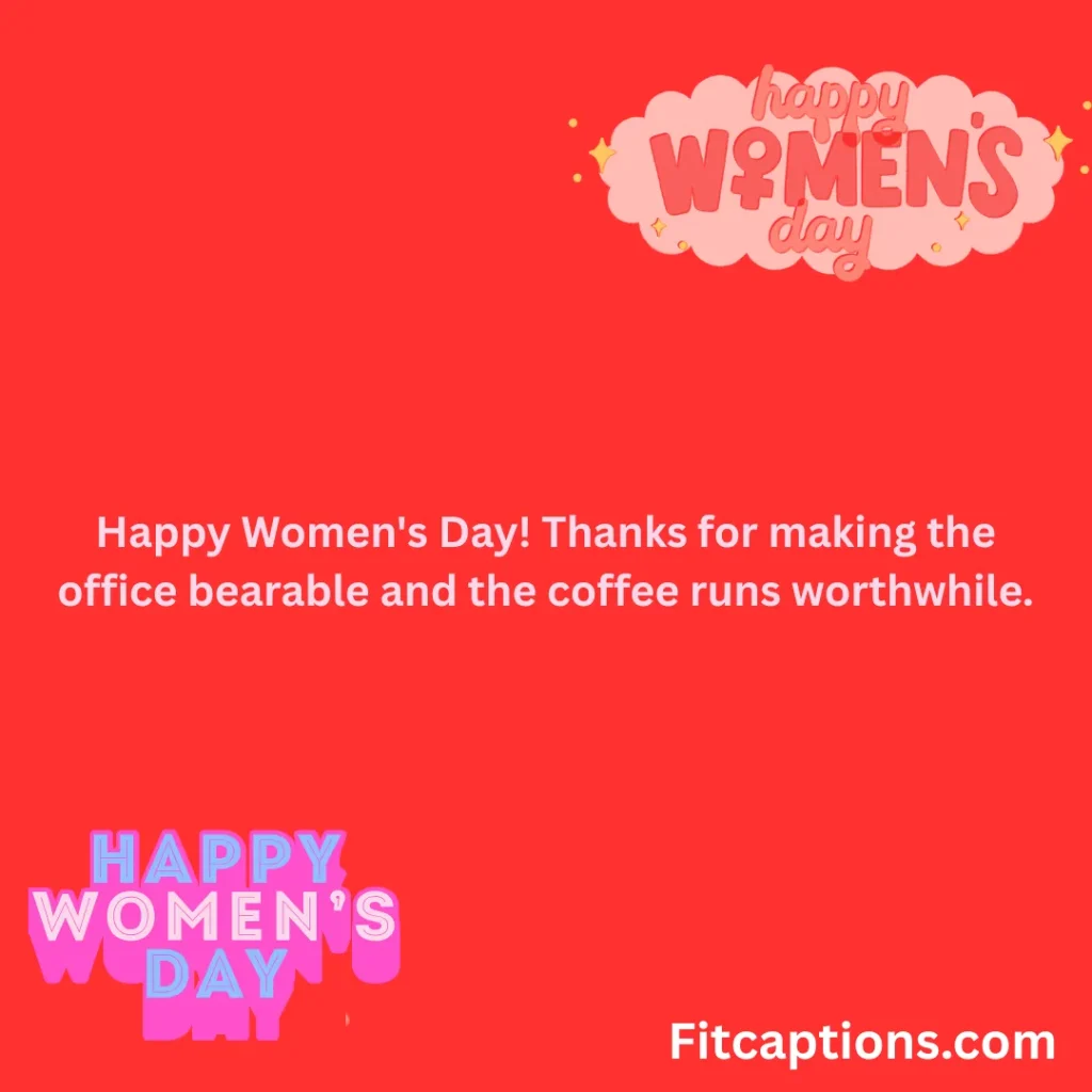 "International Women’s Day Wishes to Colleagues"