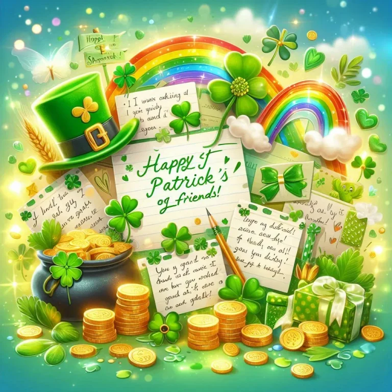 st Patricks day massages for friends