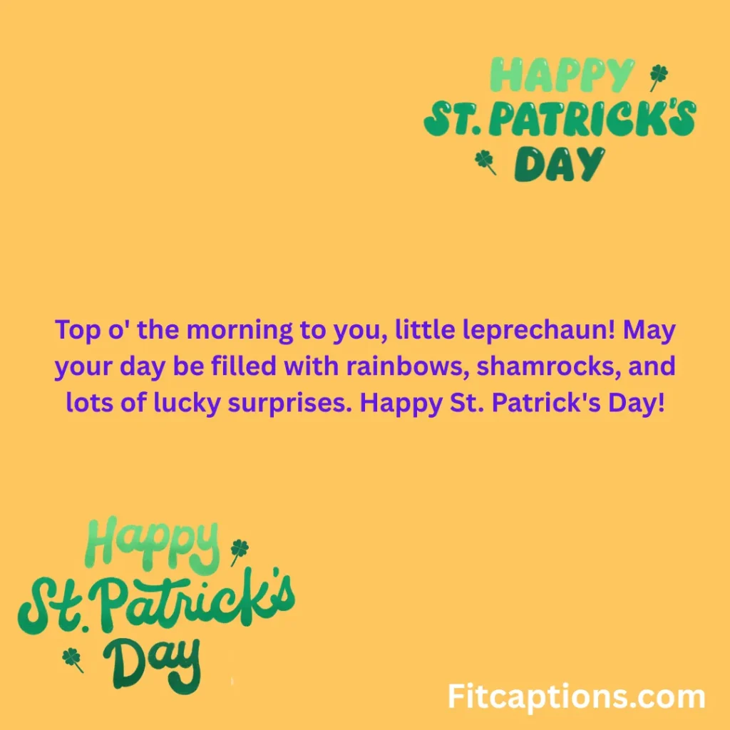 "St. Patrick’s Day Wishes"