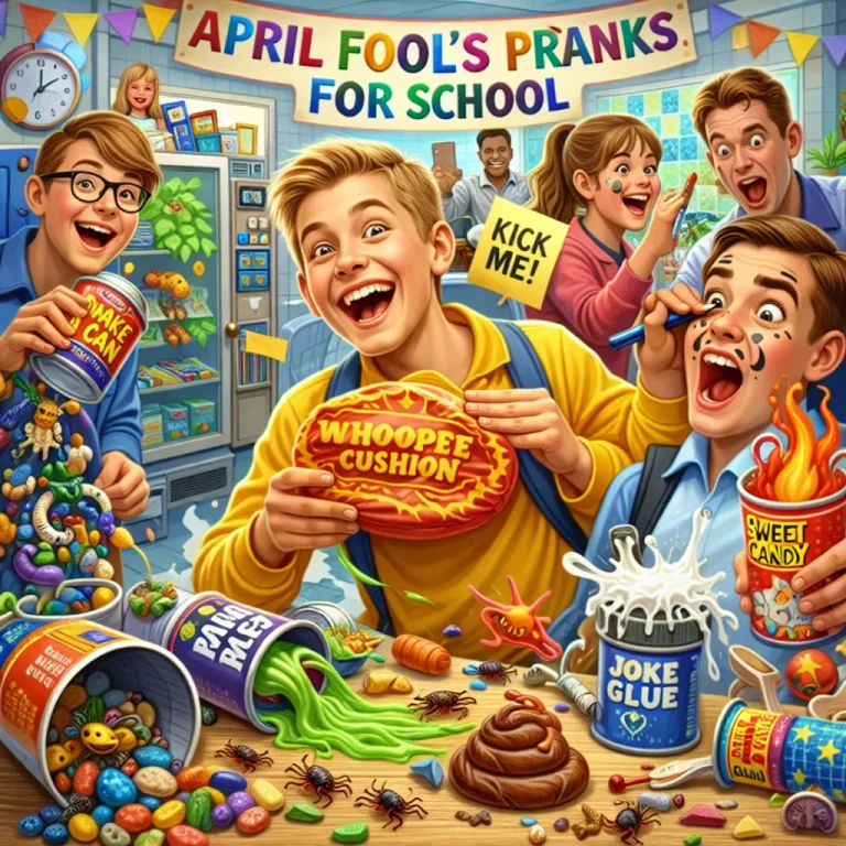 "April Fool’s Pranks For School"