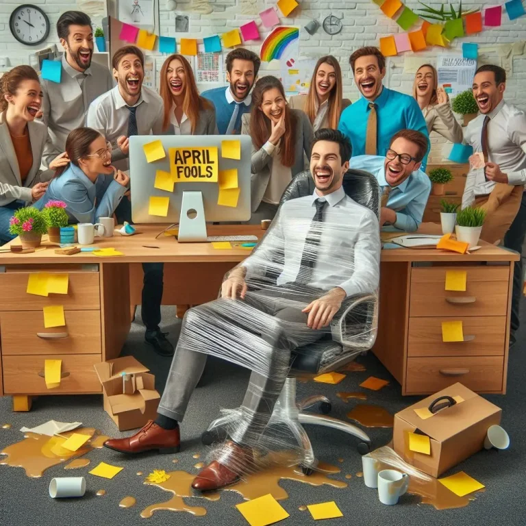 "April Fools Pranks for Work"