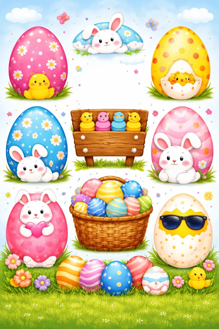 "Cute Easter Egg Sayings"