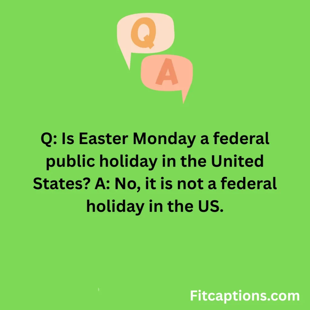 "Easter Monday Trivia Questions And Answers'