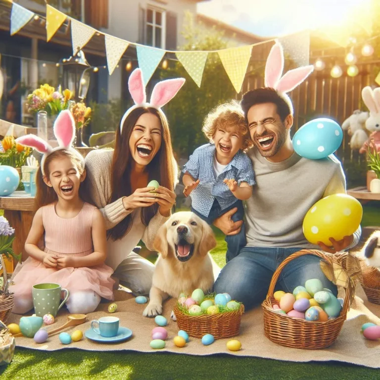 "Easter Wishes for Family'