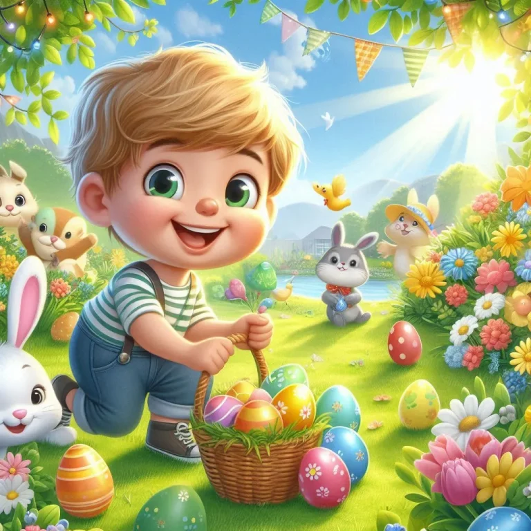 "Easter Wishes for Grandson"