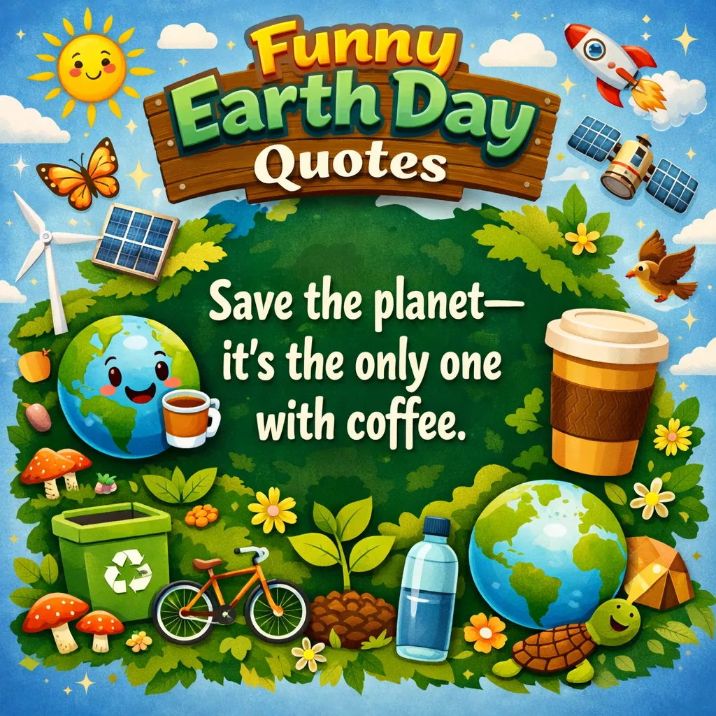 "Funny Earth Day Quotes"