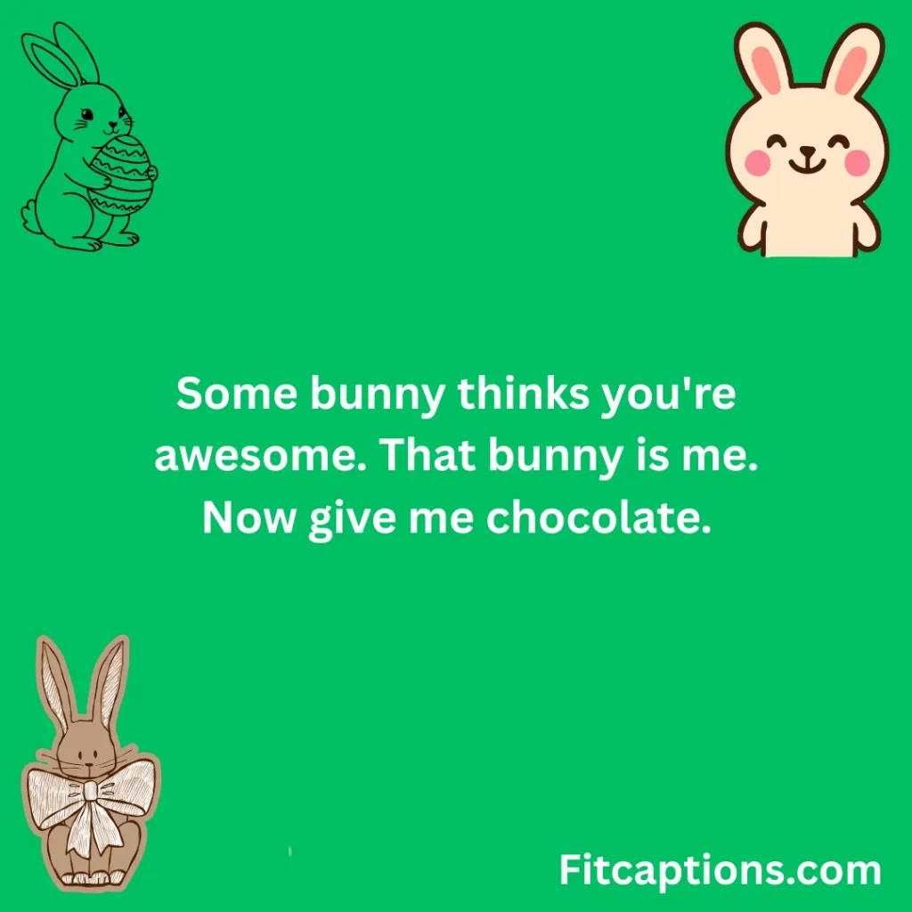"Funny Easter Bunny Sayings"