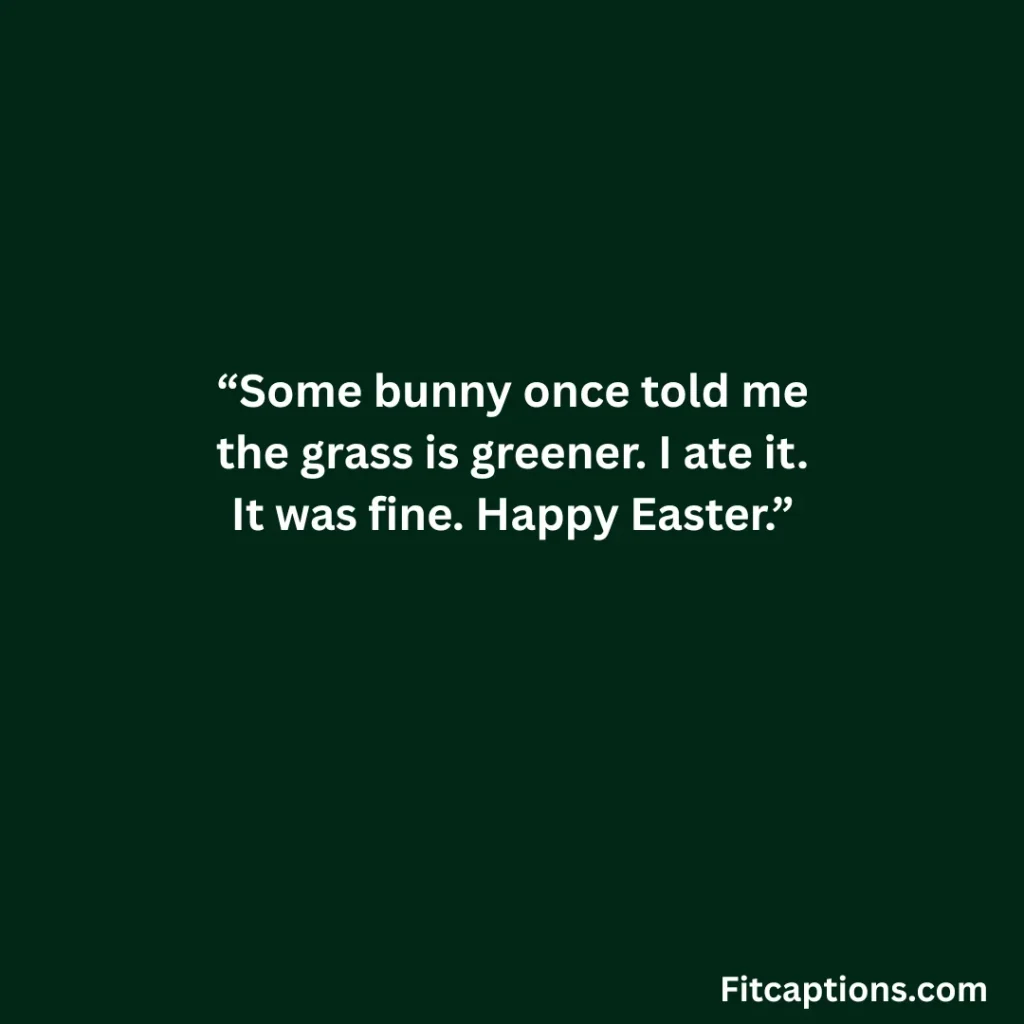 "Funny Happy Easter Sayings For Instagram"
