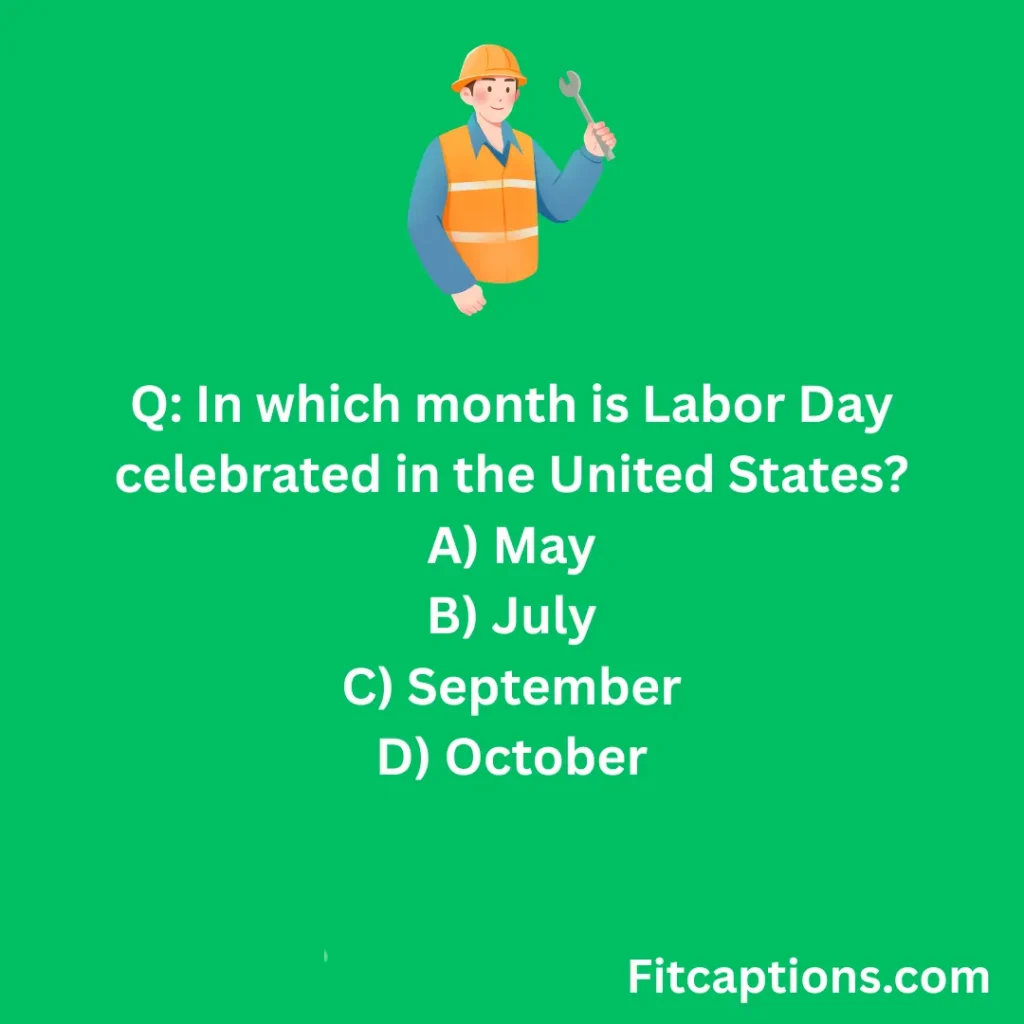 Labor Day Trivia Questions 

