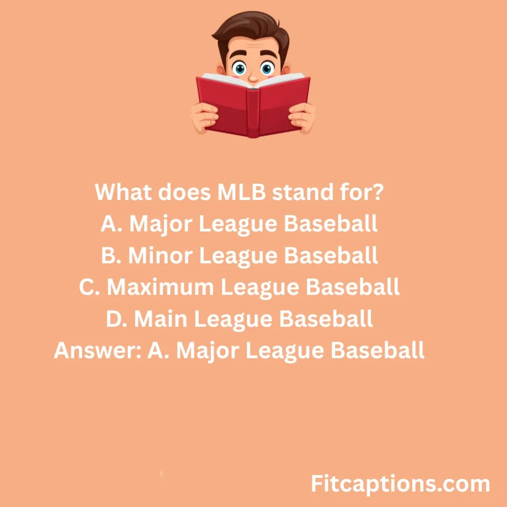 "MLB Trivia Questions and Answers"