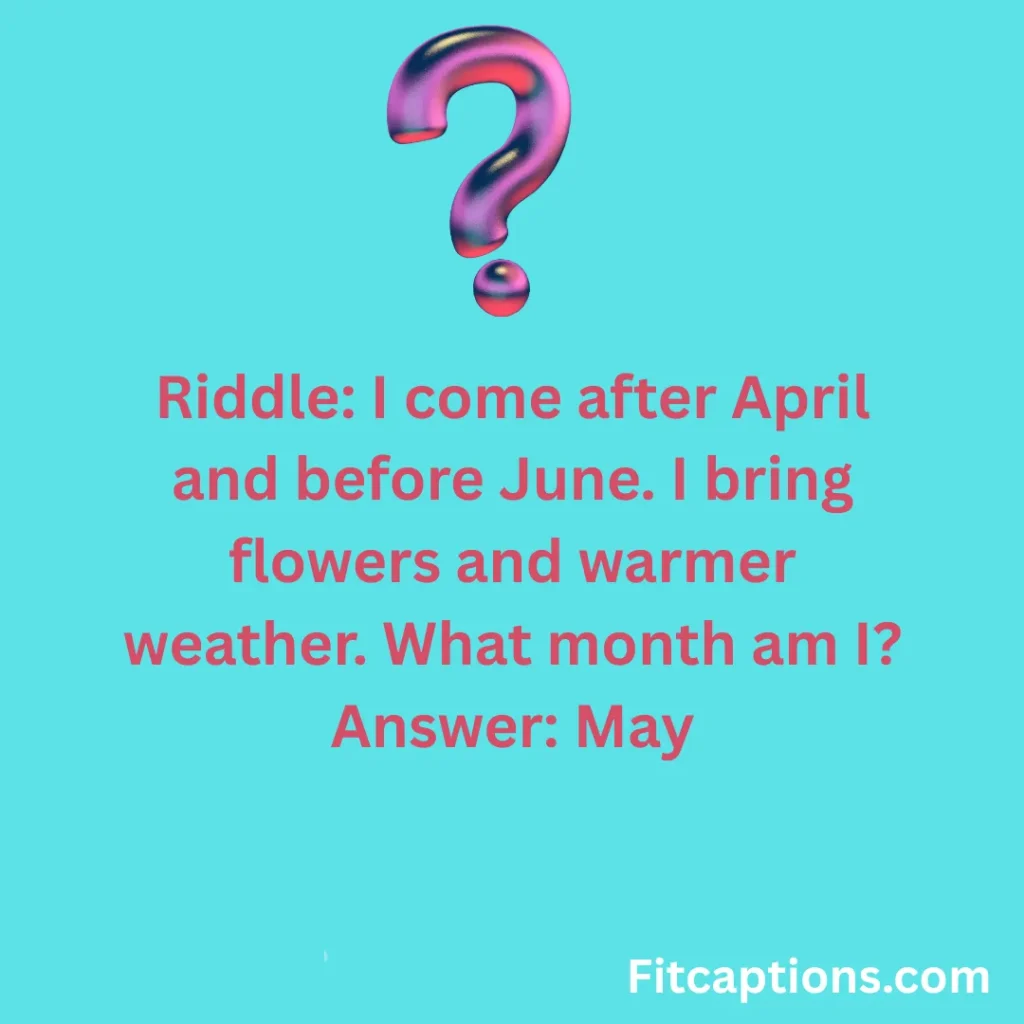 101+ Funny May Riddles With Answers for Springtime Fun (2026) "May Riddles With Answers"