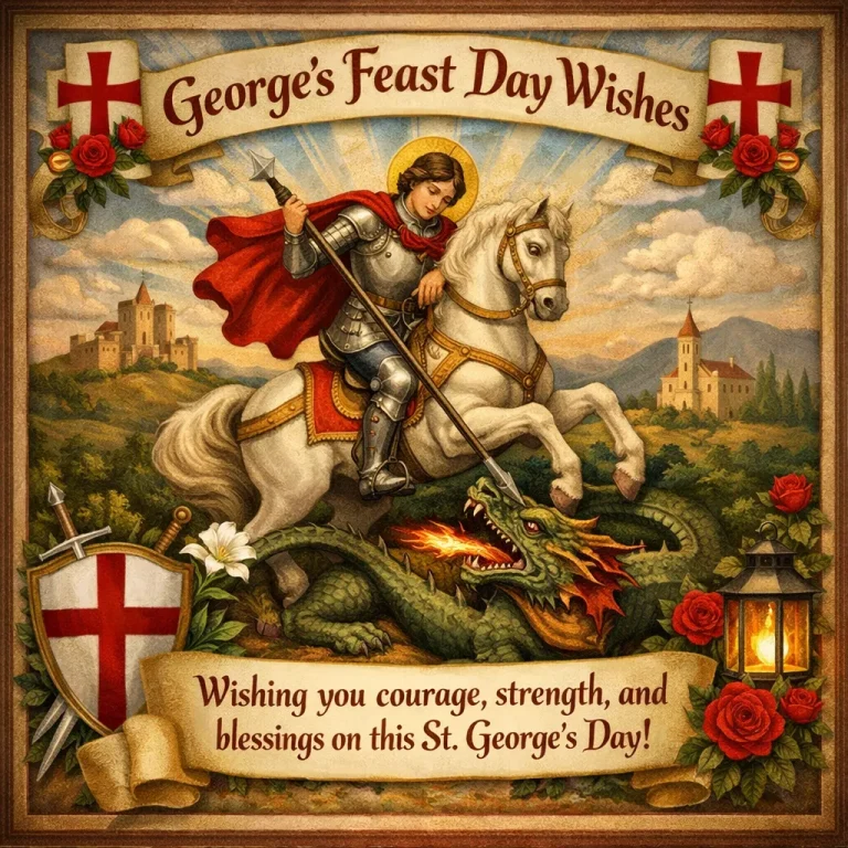 "St. George’s Feast Day Wishes"