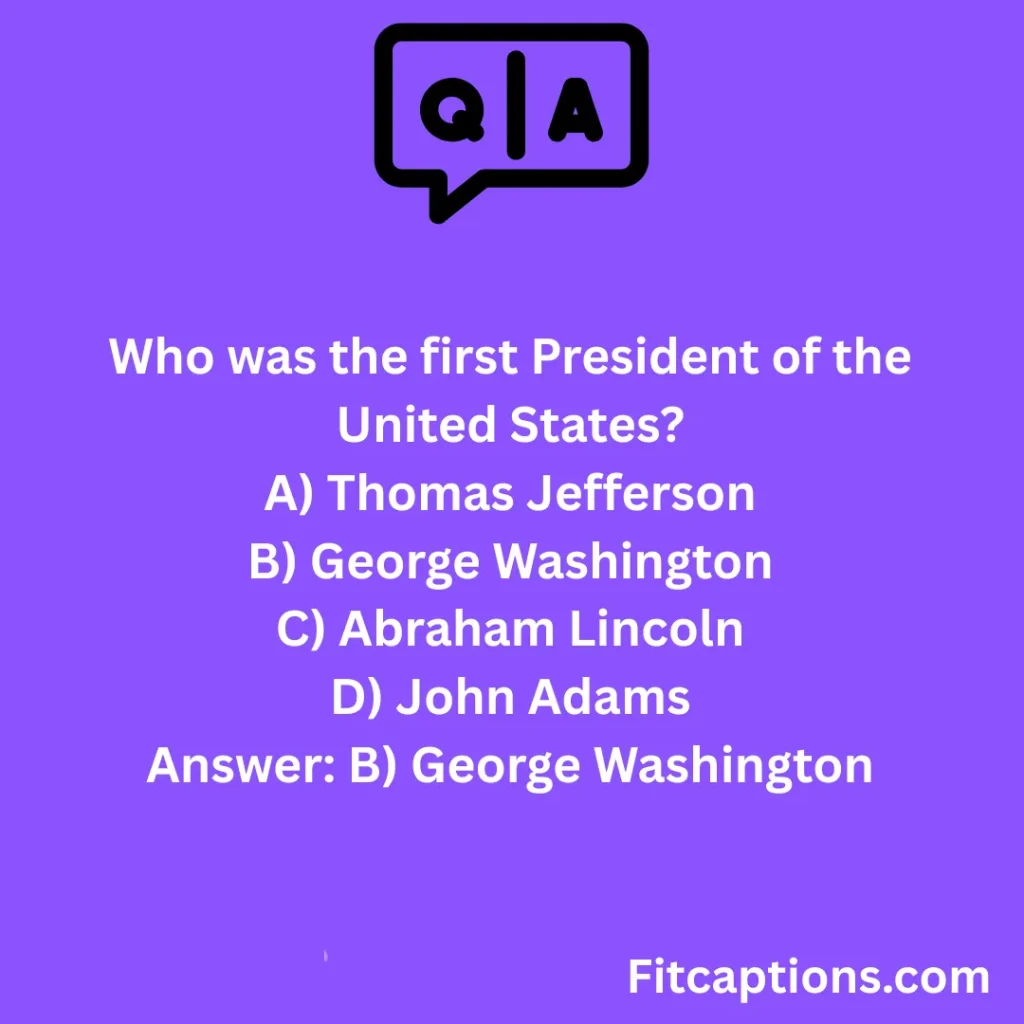 "US History Trivia Questions and Answers"