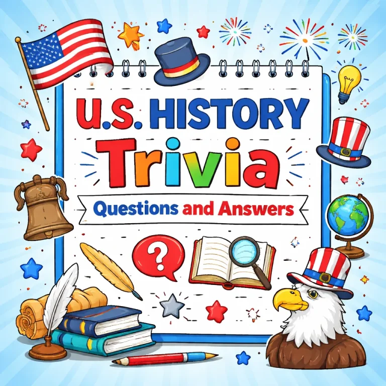 "US History Trivia Questions and Answers"