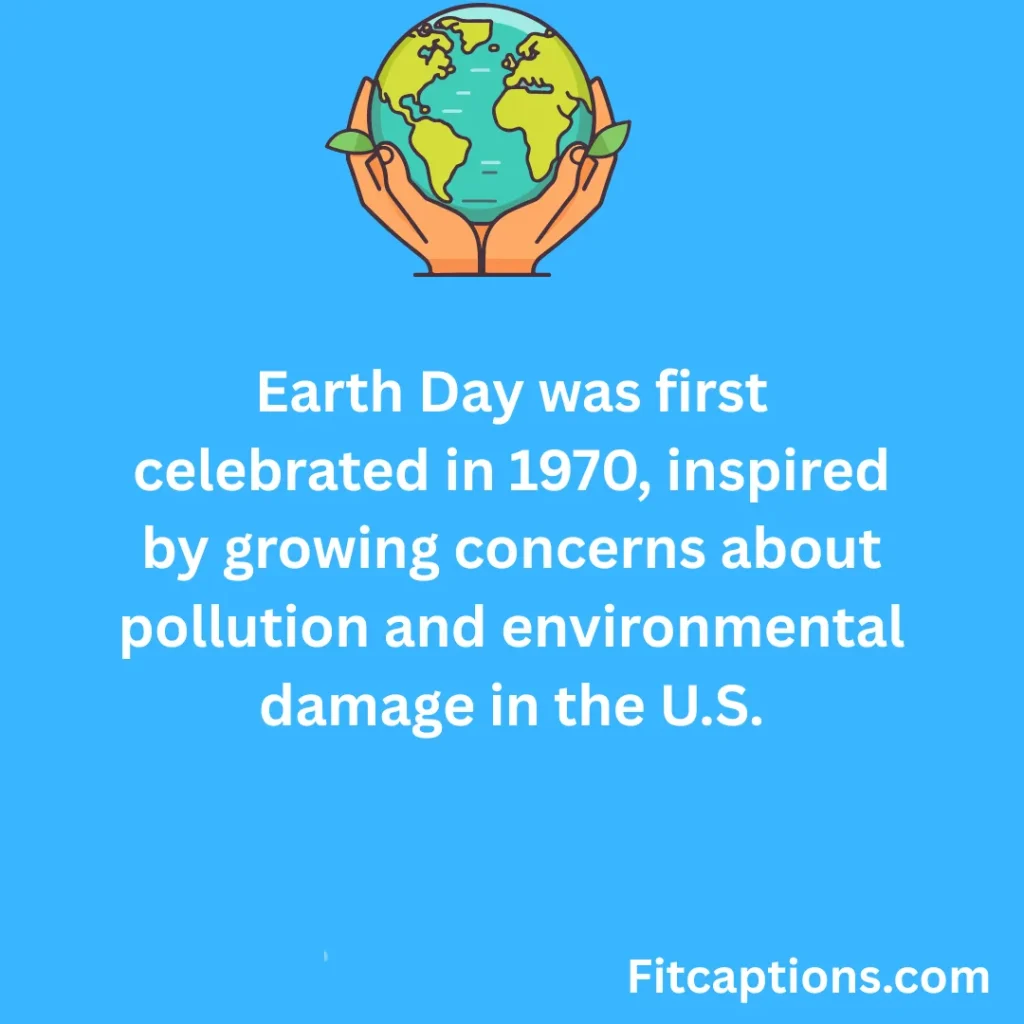 "Earth Day Fun Facts"