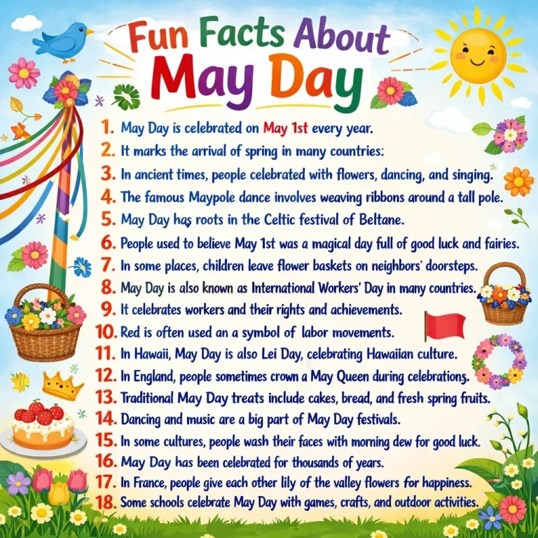 fun facts about may day