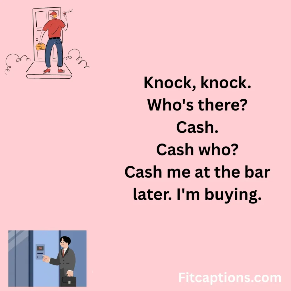 "Funny Knock Knock Jokes for Adults"
