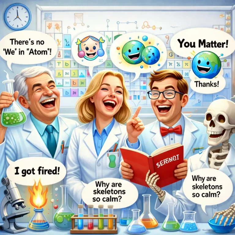 "Funny Science Jokes"