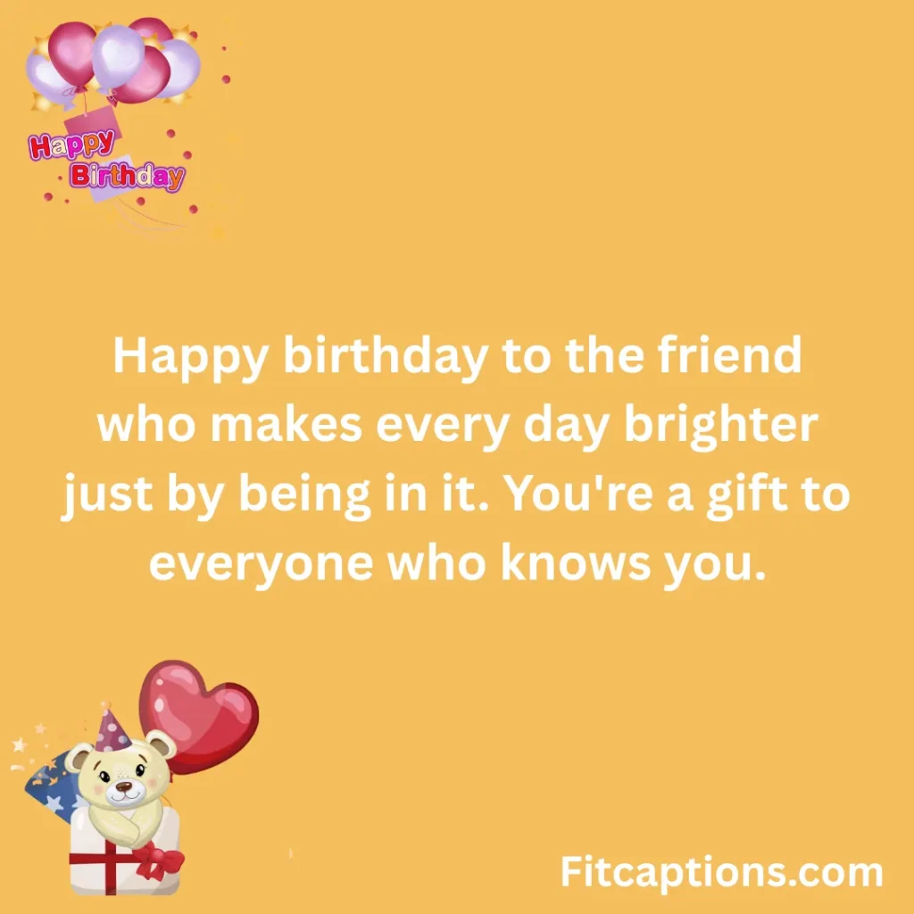 "Happy Birthday Wishes For Friend""