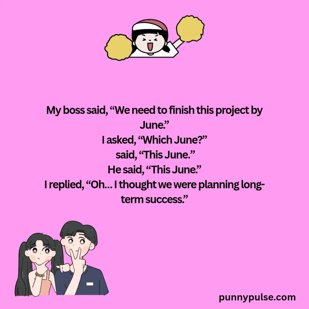"Funny June Jokes"